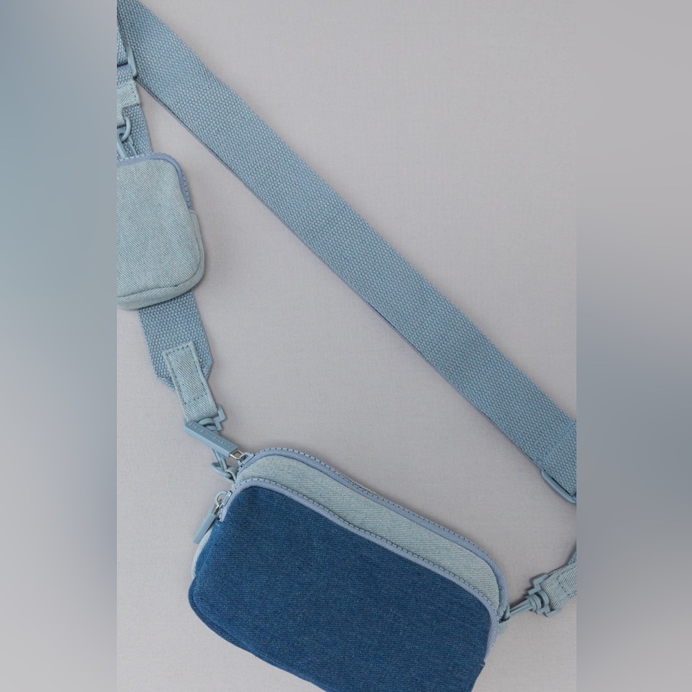 American Eagle Outfitters Denim Inspired Crossbody Belt Bag